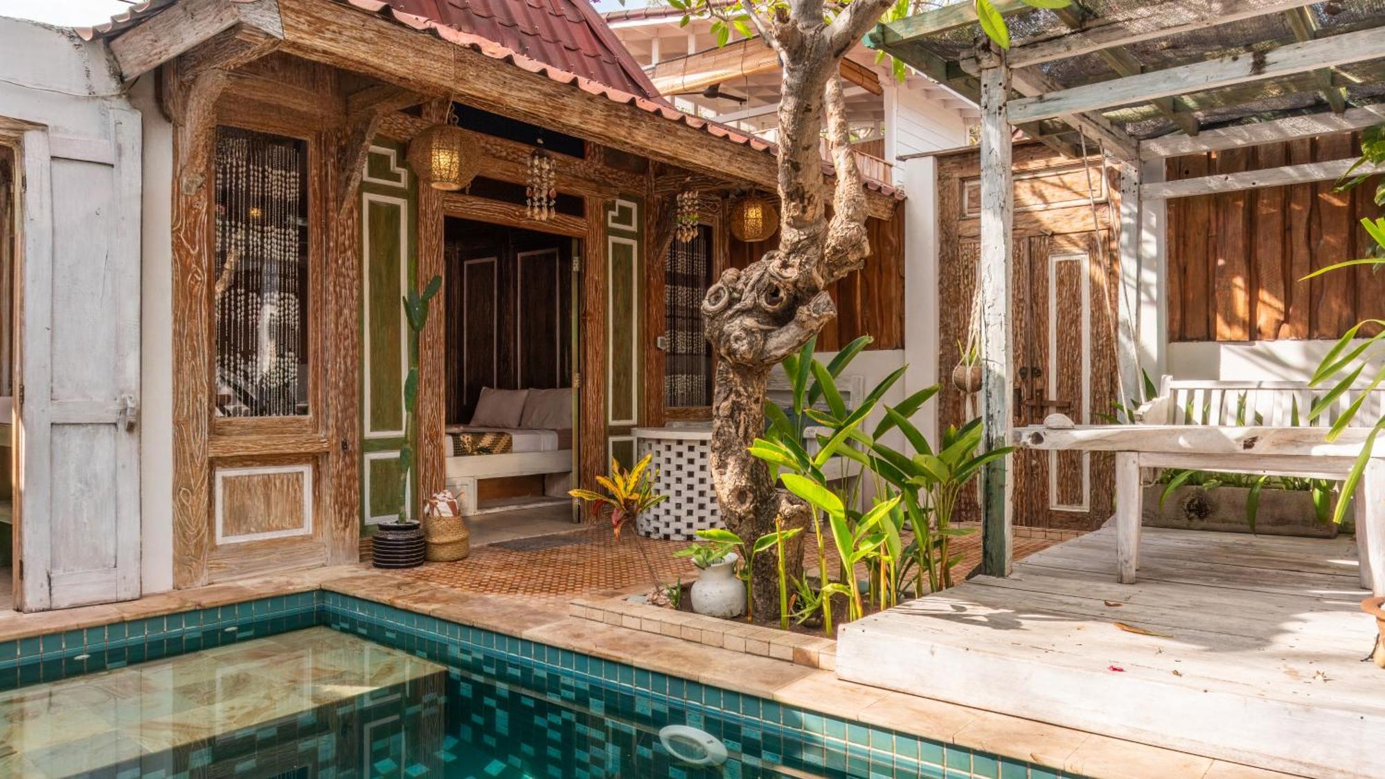 Jawa House Private Villas Gili Trawangan Eksteriør billede